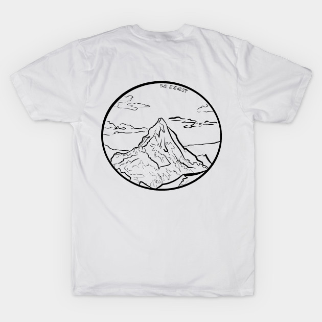 Everest lineart by minimalist_a